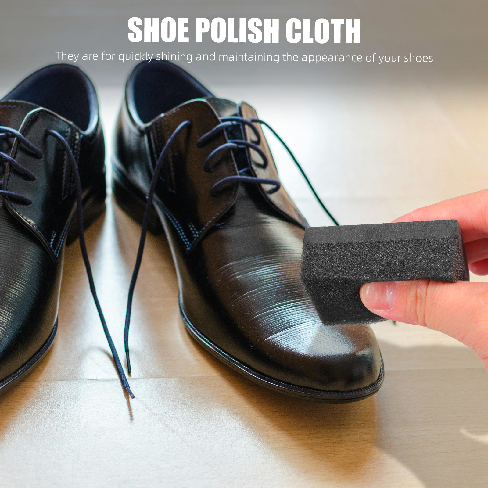 10Pcs 일회용 구두 광택 천 블랙 구두 광택 물티슈 - Shoe Cleaner 리뷰 및 가격