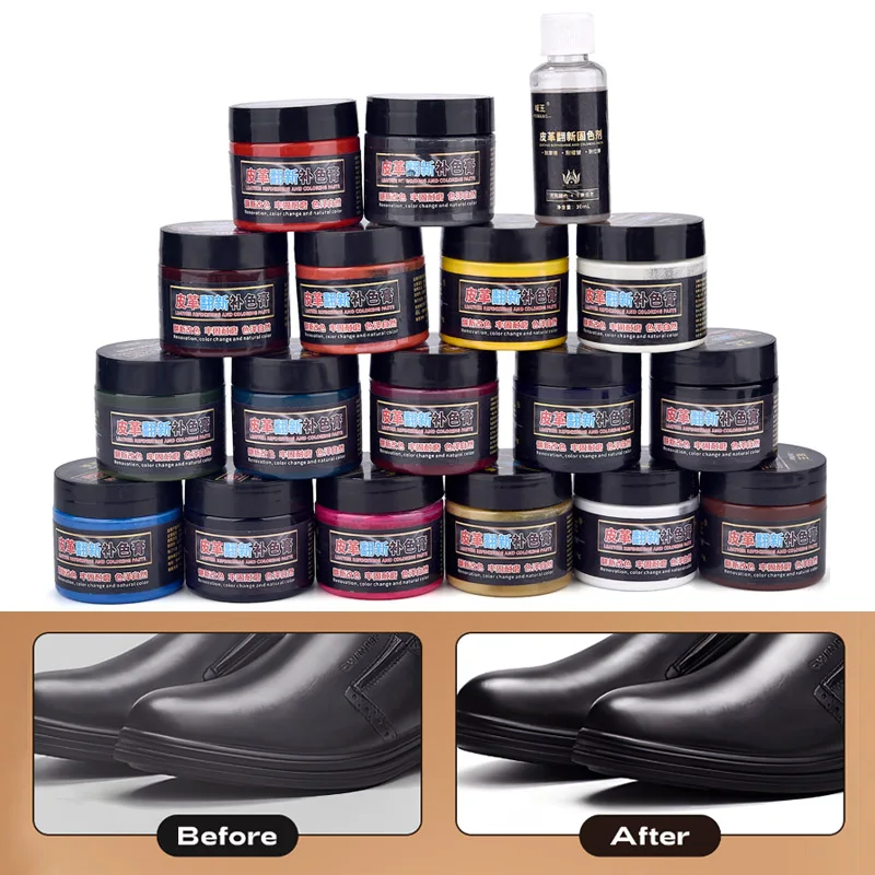 50g 가죽 수리 페인트 색소 DIY 식물성 무두질 가 - Leather Shoe Polish 리뷰 및 가격