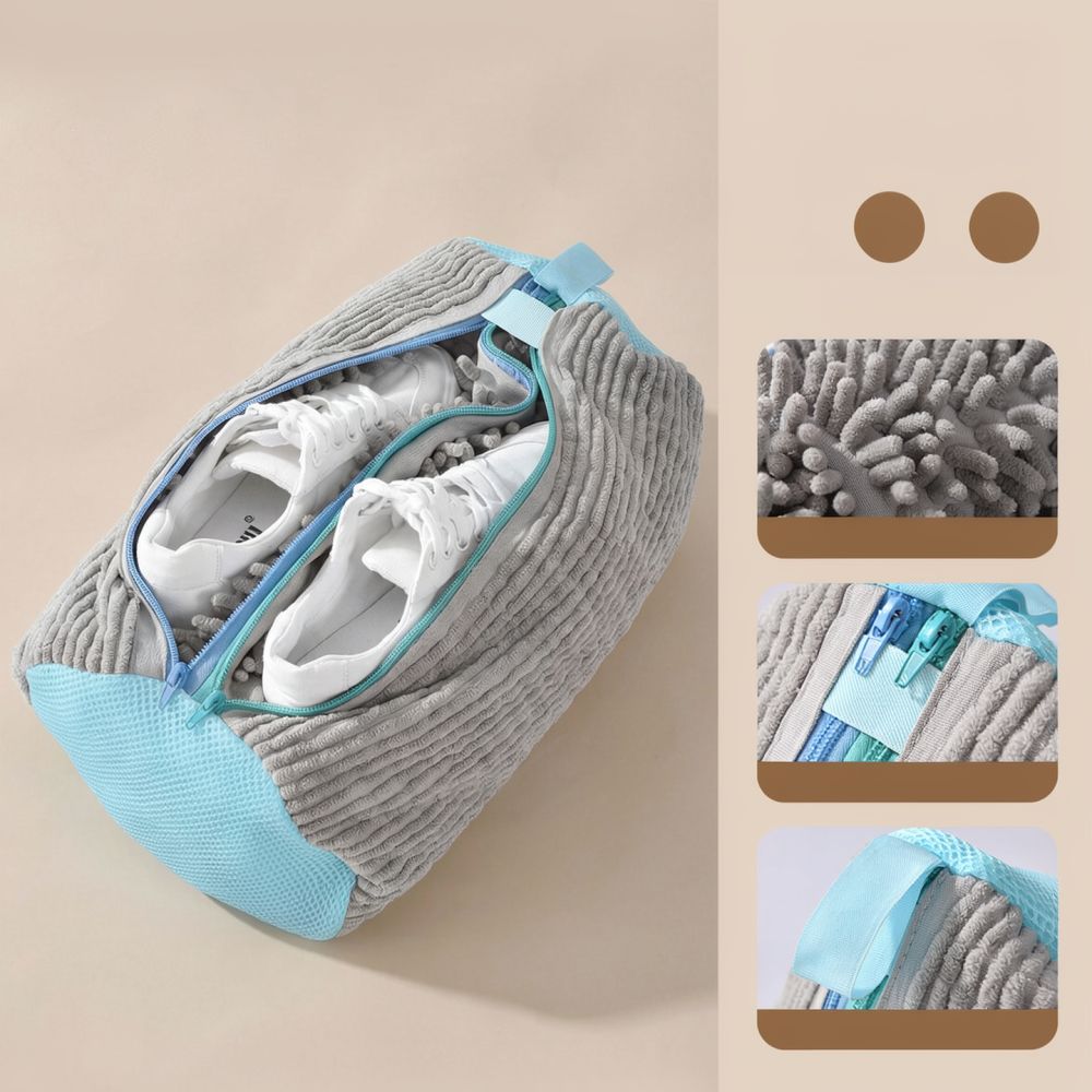 두꺼운 메시 소재의 신발 세탁망, 원통형 디자인, 내구 - Sneaker Protector 리뷰 및 가격